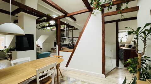 Amager - 4 Bedrooms - 6 People - Close To Metro: Frokostlokale, Køkken, Stue