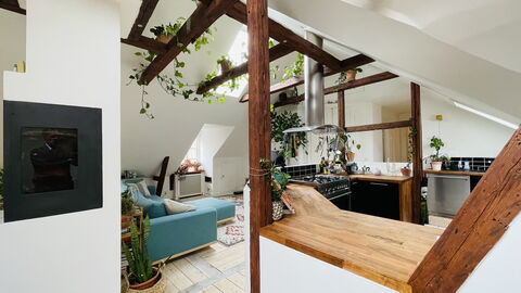 Amager - 4 Bedrooms - 6 People - Close To Metro: Frokostlokale, Køkken, Stue