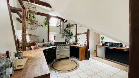 Amager - 4 Bedrooms - 6 People - Close To Metro: Frokostlokale, Køkken, Stue