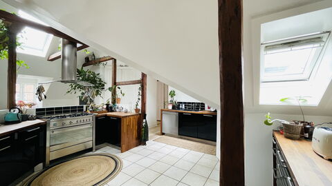 Amager - 4 Bedrooms - 6 People - Close To Metro: Frokostlokale, Køkken, Stue
