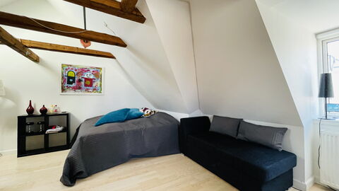 Amager - 5 People - 2 Bedrooms - Balcony: soveværelse