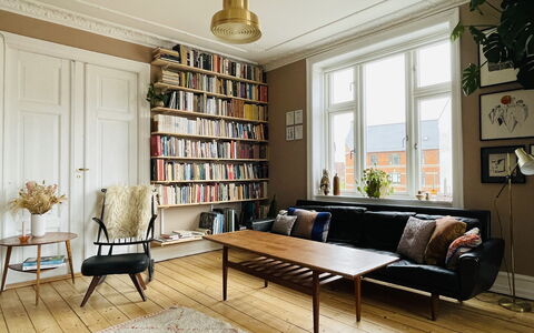 Cozyness - Vintage Apartment At Nørrebro: Stue