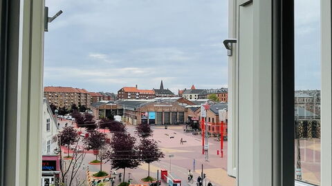 Cozyness - Vintage Apartment At Nørrebro: Stue, Udendørs