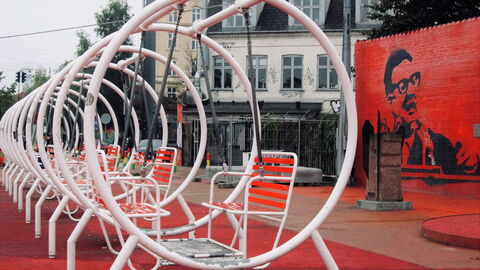 Cozyness - Vintage Apartment At Nørrebro: Udendørs