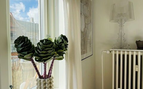 Østerbro - 1 Bedroom - 2 People: Stue, Værelsesoplysninger