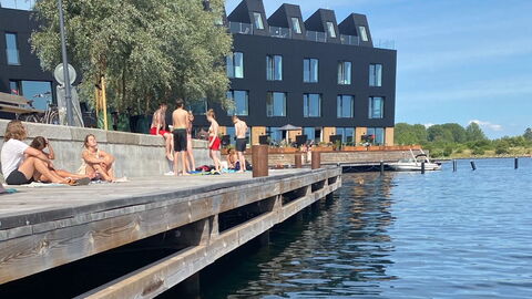 2 Bedrooms - 4 People - Free Parking: Udendørs