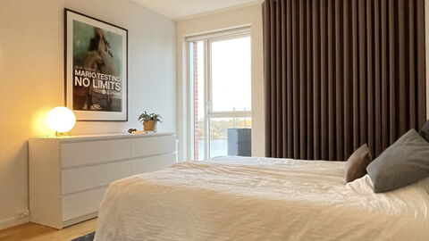 2 Bedrooms - 4 People - Free Parking: soveværelse