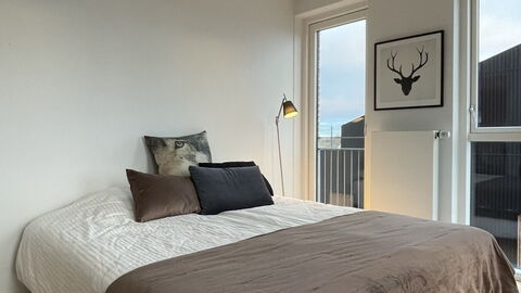 2 Bedrooms - 4 People - Free Parking: soveværelse