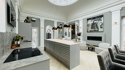 Luxury - Beach -hellerup - 8 People: Fællesværelse, Køkken