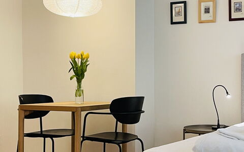 Studio - Strandgade - Christianshavn - Super Area: Frokostlokale, Stue