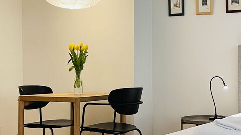 Studio - Strandgade - Christianshavn - Super Area: Frokostlokale, Stue