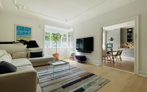 Østerbro - 3 Bedroom - 4 People: Stue