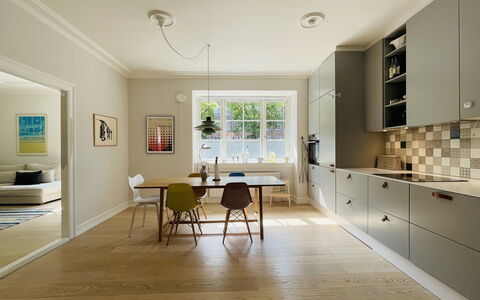 Østerbro - 3 Bedroom - 4 People: Køkken