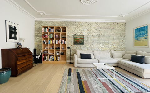 Østerbro - 3 Bedroom - 4 People: Stue