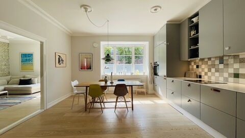 Østerbro - 3 Bedroom - 4 People: Køkken