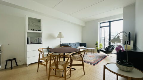 1 Br-2 People -super View Balcony- Parking: Frokostlokale, Køkken, Stue