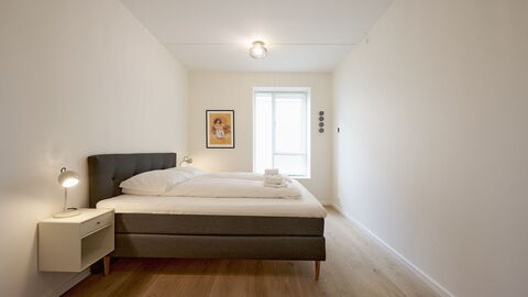 Exclusive- Center - 2br 2 Bath - Nyhavn - Min. 30 Days: soveværelse