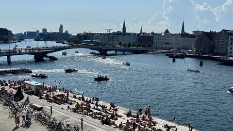 Exclusive- Center - 2br 2 Bath - Nyhavn - Min. 30 Days: Udendørs