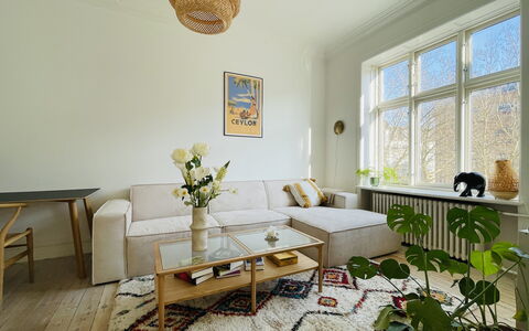 Østerbro - 2 Br - 4 People - Close To Metro: Stue