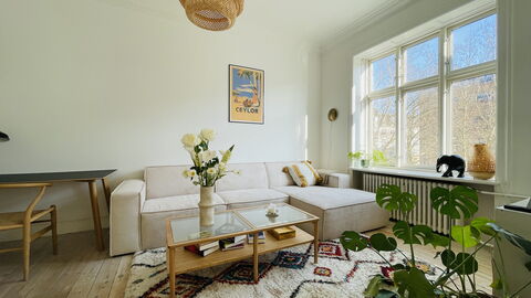 Østerbro - 2 Br - 4 People - Close To Metro: Stue