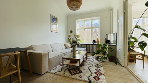 Østerbro - 2 Br - 4 People - Close To Metro: Stue