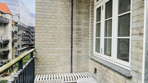 Amagerbro - 1 Br - 2 People - Close To Metro: Altan / terrasse / gårdhave, soveværelse