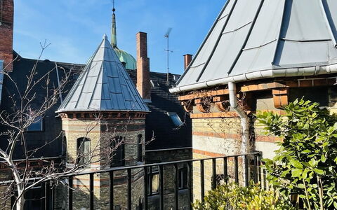 Vester Voldgade - Elegant 1 Bedroom Near Strøget: Altan / terrasse / gårdhave, Visninger