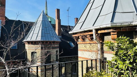 Vester Voldgade - Elegant 1 Bedroom Near Strøget: Altan / terrasse / gårdhave, Visninger