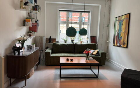 Østerbro - 2 Bathrooms - 3 Br - 5 People: Stue