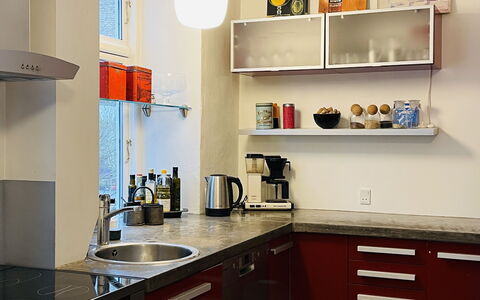 Østerbro - 2 Bathrooms - 3 Br - 5 People: Køkken