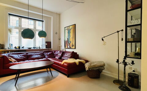 Østerbro - 2 Bathrooms - 3 Br - 5 People: Stue