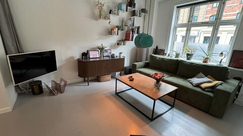 Østerbro - 2 Bathrooms - 3 Br - 5 People: Stue