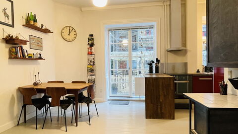 Østerbro - 2 Bathrooms - 3 Br - 5 People: Frokostlokale