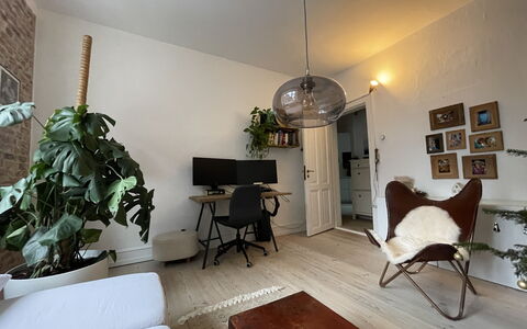 Amager - Close To Metro - 2 People -1 Br: Stue