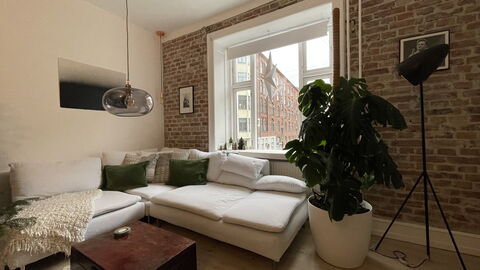 Amager - Close To Metro - 2 People -1 Br: Stue