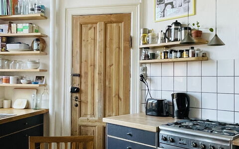 Nørrebro - 2 People - 1 Br - Close To Metro: Køkken