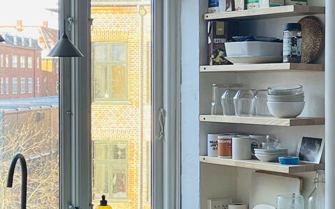 Nørrebro - 2 People - 1 Br - Close To Metro: Køkken