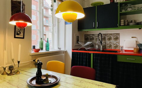 4 People - Super Location: Frokostlokale, Køkken