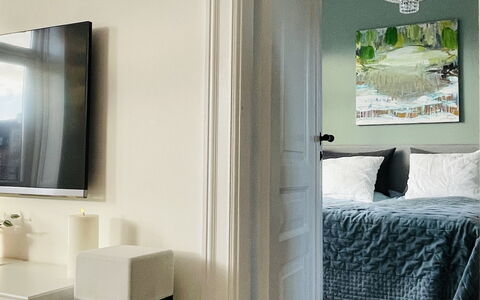 Frederiksberg - Perfect For Family: soveværelse, Stue