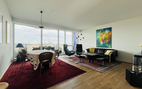 Sydhavnen - Best View - 1 Br - 2 People: Frokostlokale, Stue
