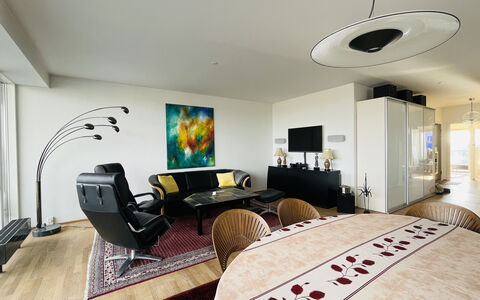 Sydhavnen - Best View - 1 Br - 2 People: Frokostlokale, Stue