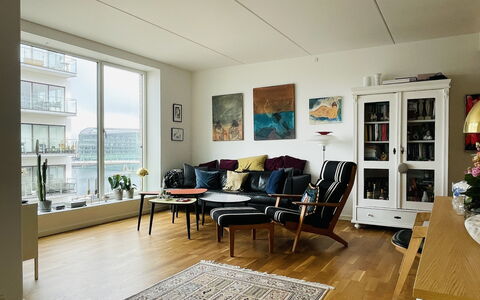Islands Brygge - 4 People - 2 Br - Nice View: Stue