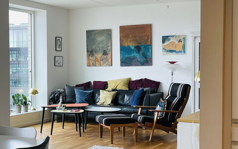 Islands Brygge - 4 People - 2 Br - Nice View: Stue