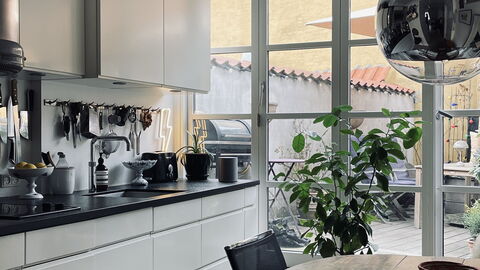 Absolute Center -2 People - 1 Br -private Terrasse: Køkken