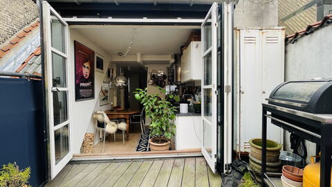 Absolute Center -2 People - 1 Br -private Terrasse: Køkken