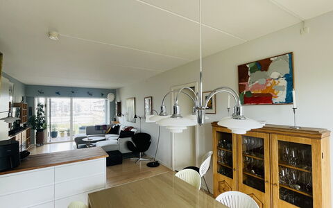 Islands Brygge - 2 Br - 3 People - Close To Water: Frokostlokale, Køkken, Stue