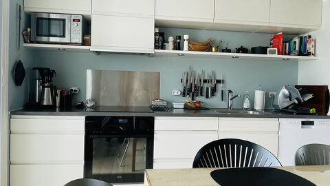 Islands Brygge - 2 Br - 3 People - Close To Water: Frokostlokale, Køkken