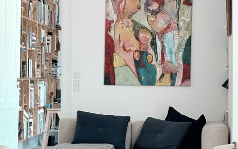 Frederiksberg - Close To Tivoli - 4 Br - 6 People: Andet værelse, Frokostlokale, Køkken, Stue