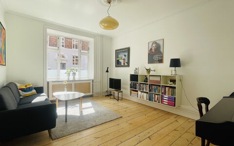 Østerbro - 2 Br - 3 People - Close Metro: Stue