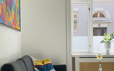 Østerbro - 2 Br - 3 People - Close Metro: Stue